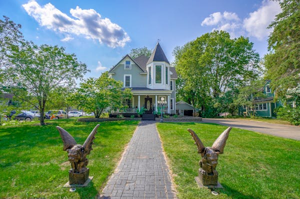 'Sultry, sexy' Victorian 'Goth Castle' in Hudson, Wis., lists for $1.1 million