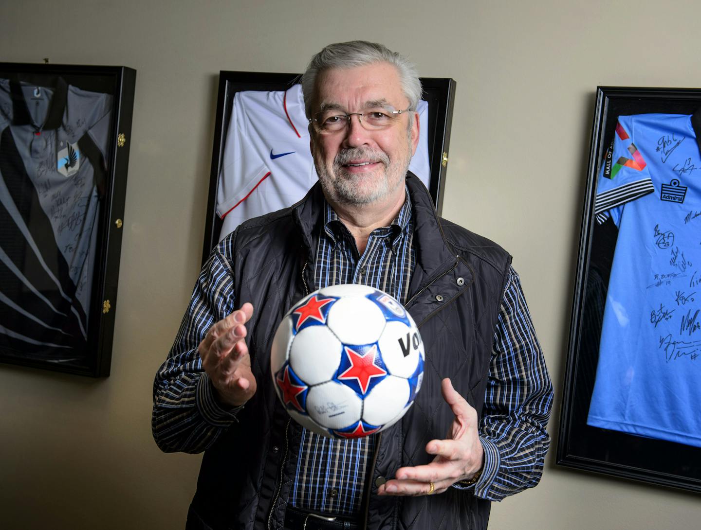 MN United FC owner Dr. Bill McGuire at MN United FC headquarters, Golden Valley, MN. ] GLEN STUBBE * gstubbe@startribune.com Thursday, March 26, 2015