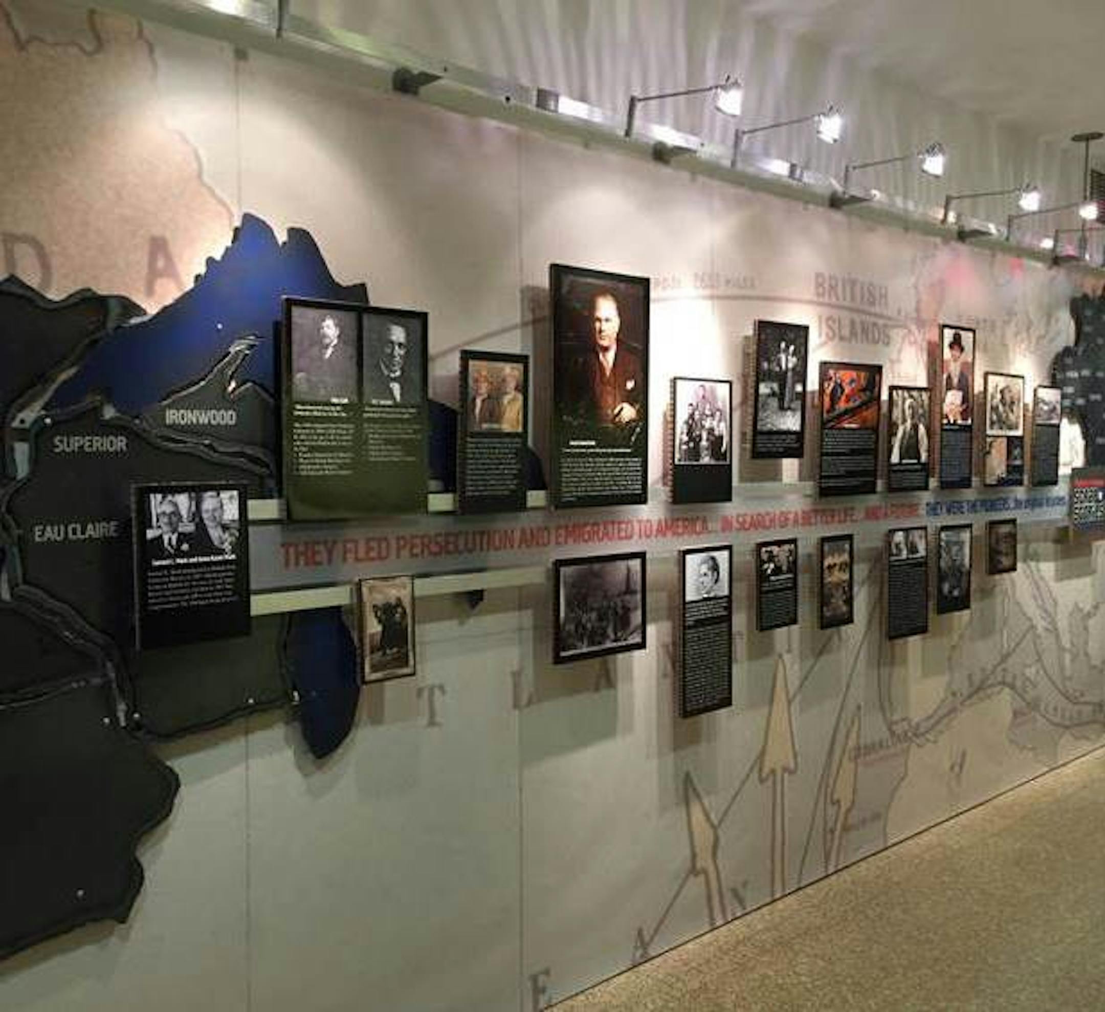 An exhibit at Sabes Jewish Community Center looks at the roots of a number of early Jewish businesses in the Twin Cities.