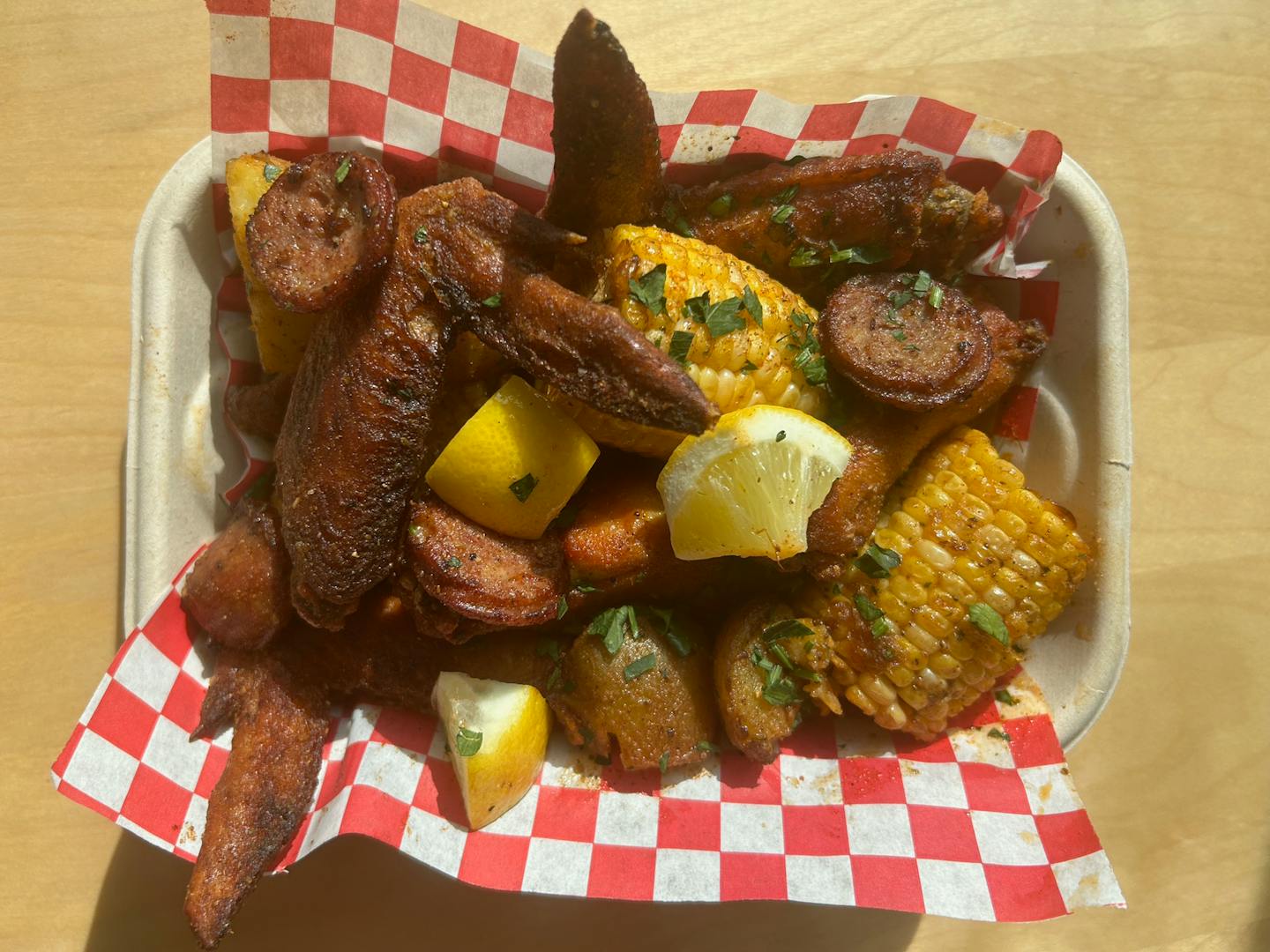 Crab Boil Wings from Soul Bowl.