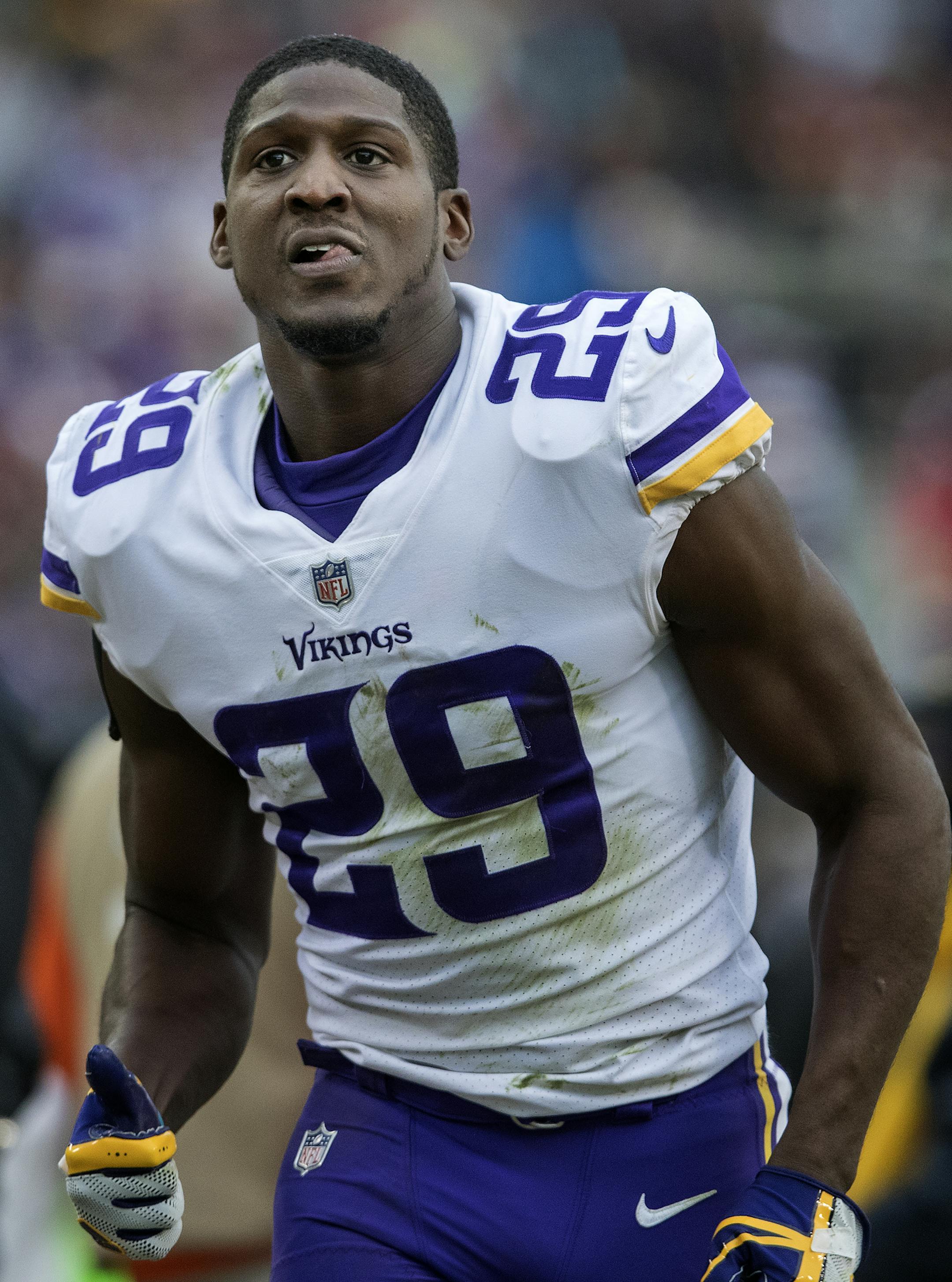 Minnesota Vikings Xavier Rhodes (29). ] CARLOS GONZALEZ ï cgonzalez@startribune.com - November 12, 2017, Landover, MD, FedEx Field, NFL, Minnesota Vikings vs. Washington Redskins.