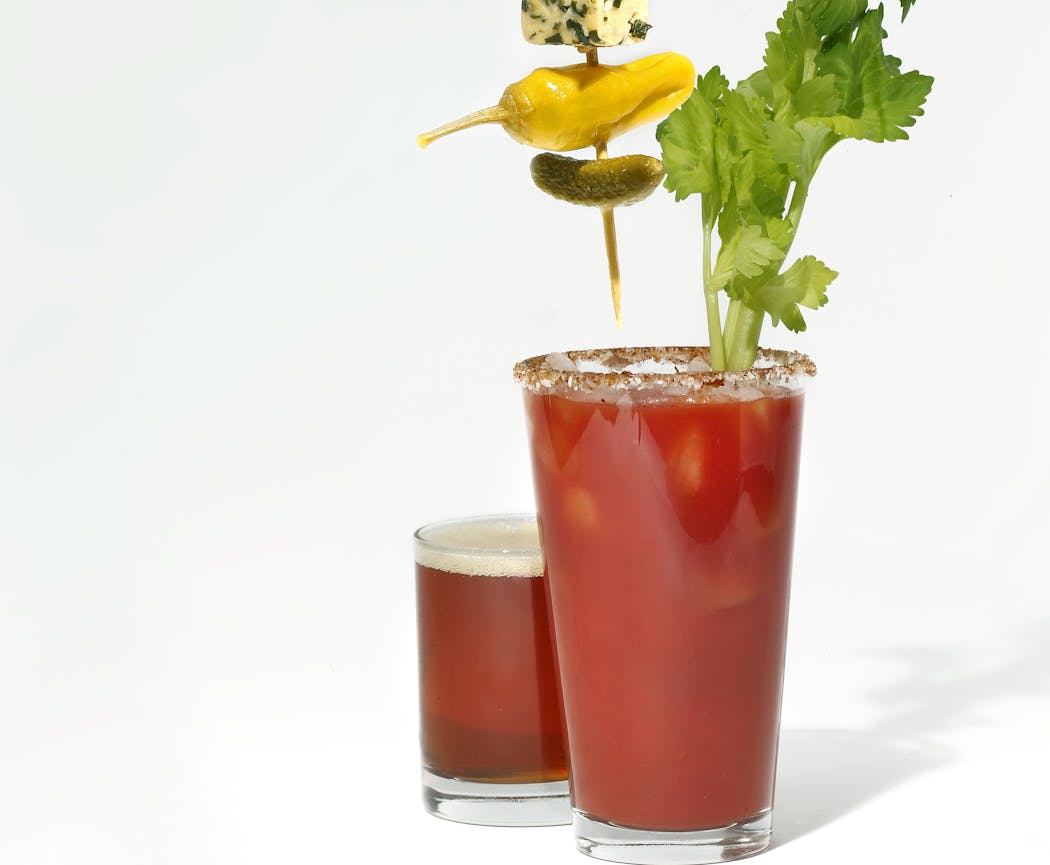 Bloody Marys are all about the garnishes.