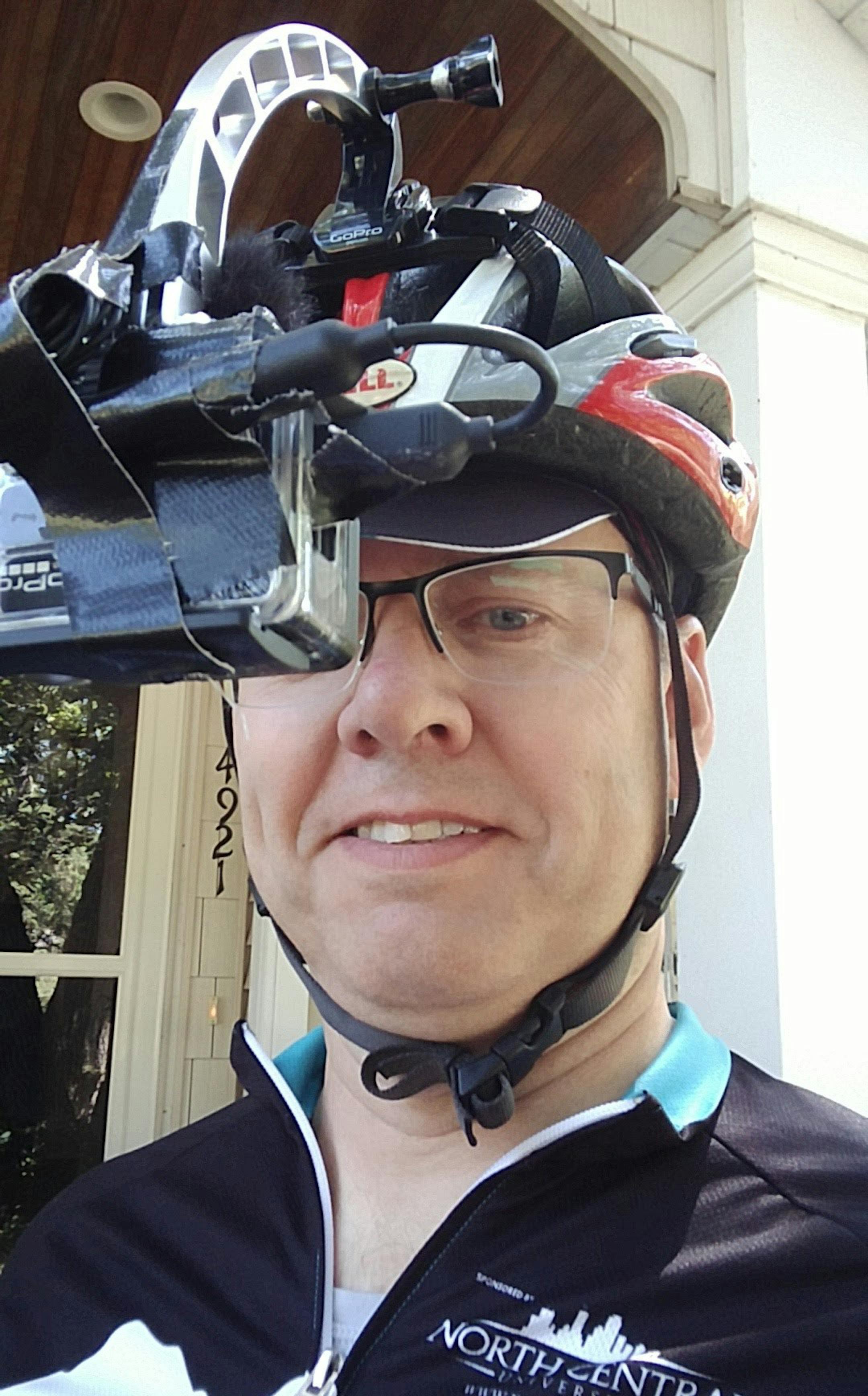 Tim Turnquist showed the elaborate methods taken by the makers of "MAMIL" to tell his story.