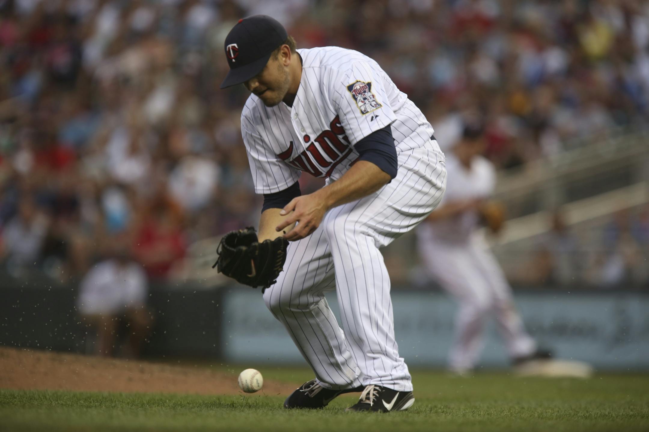 Twins pitcher Brian Duensing