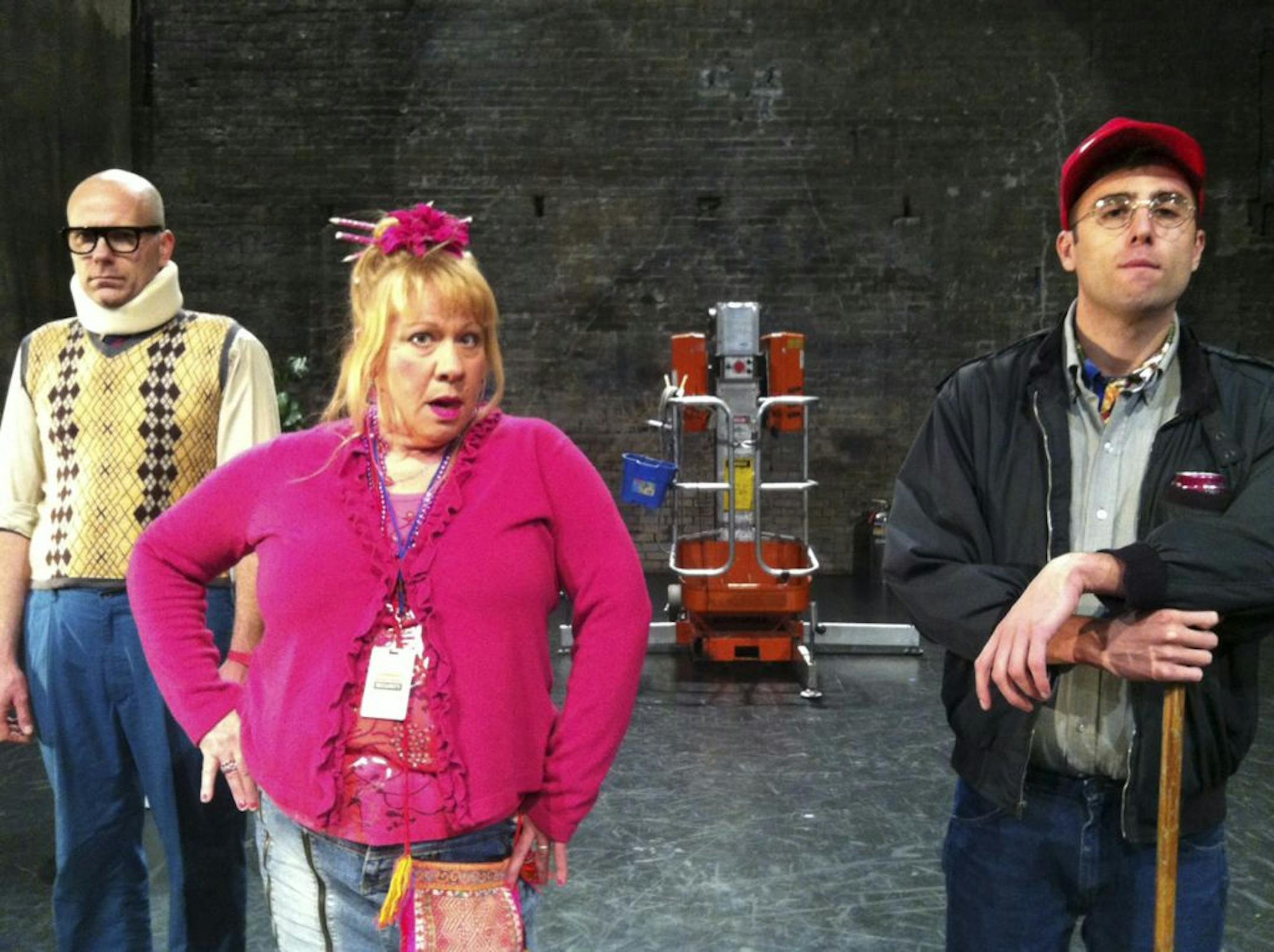 Jon Ferguson, Suzanne Warmanen and Nathan Keepers in "The War Within/All's Fair."