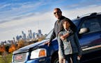 Actor and Uber driver James Craven with his granddaughter Serenity, 10. ] GLEN STUBBE * gstubbe@startribune.com Friday, October 21, 2016 The Uber acto