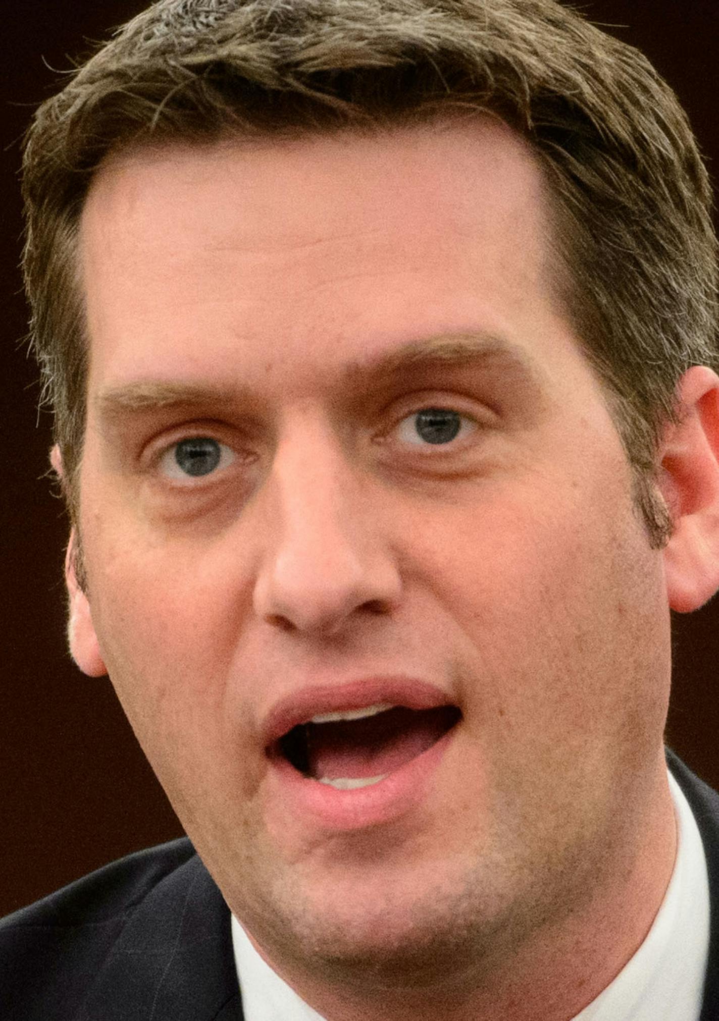 House Minority Leader Kurt Daudt. Minnesota legislative leaders talked about the agenda for the upcoming legislative session. House Minority Leader Kurt Daudt, House Speaker Paul Thissen, Senate Majority Leader Thomas Bakk and Senate Minority Leader David Hann. Wednesday, February 19, 2014 ] GLEN STUBBE * gstubbe@startribune.com