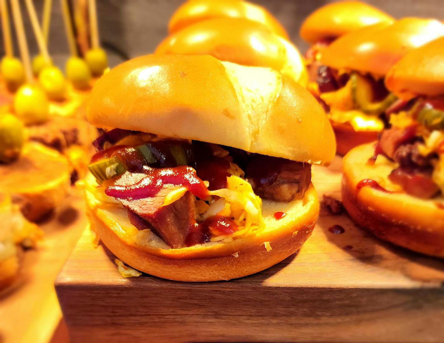 New food at Xcel Energy Center ahead of the 2022 Wild home opener: Beef brisket sliders