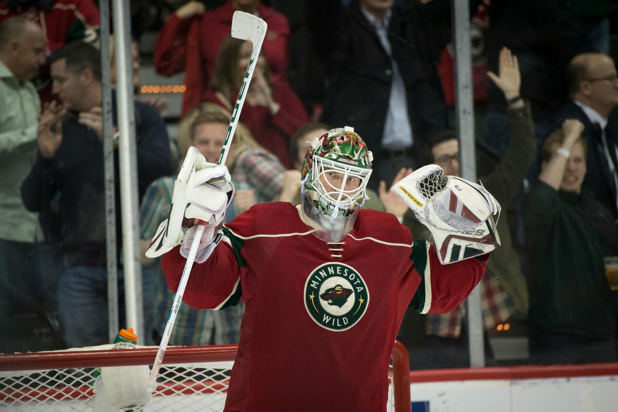 Wild goalie Devin Dubnyk