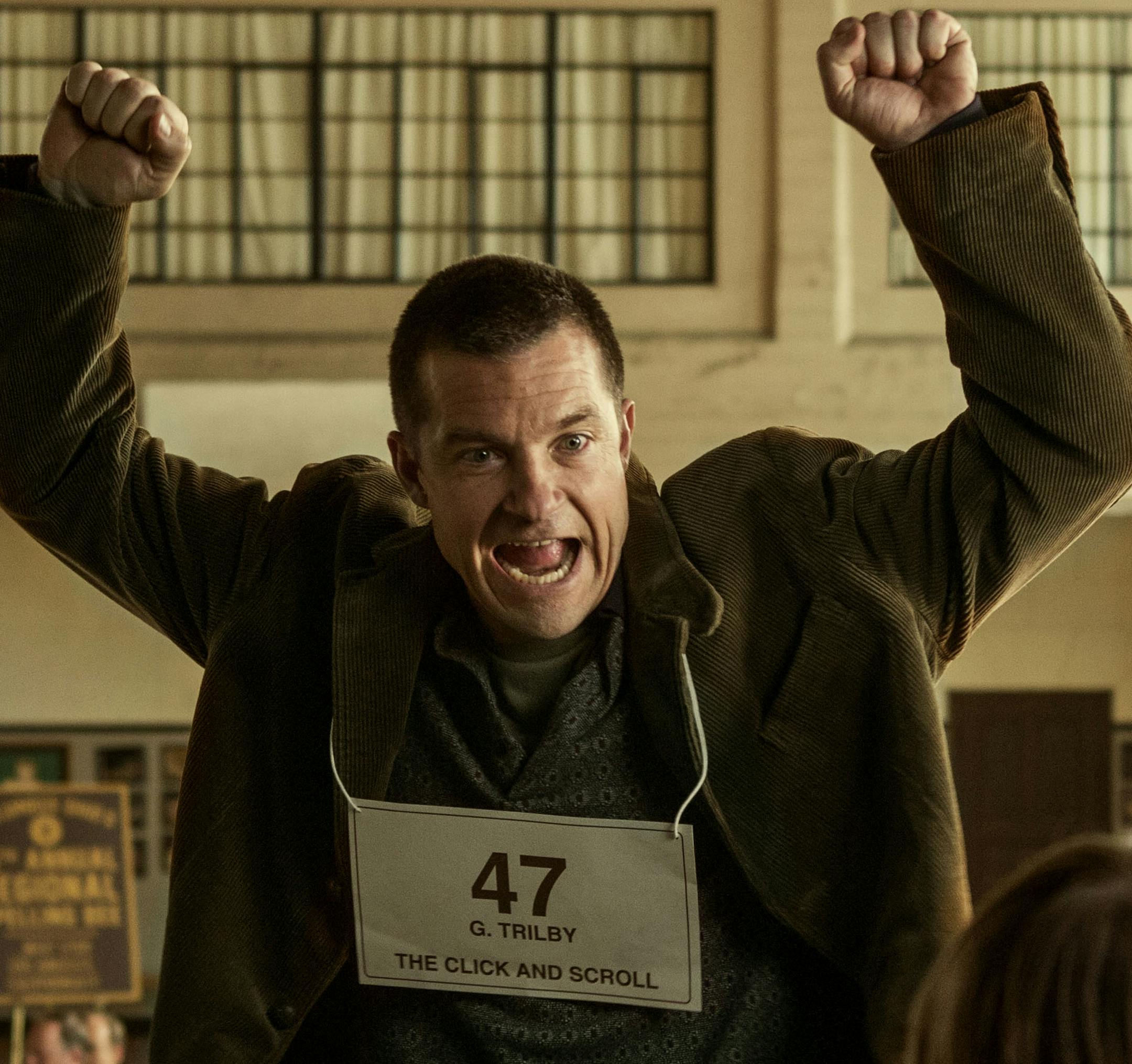 This photo provided by Focus Features shows Jason Bateman, center, as Guy Trilby, in the comedy, "Bad Words," a Focus Features release. (AP Photo/Focus Features, Sam Urdank) ORG XMIT: MIN2014031916384330