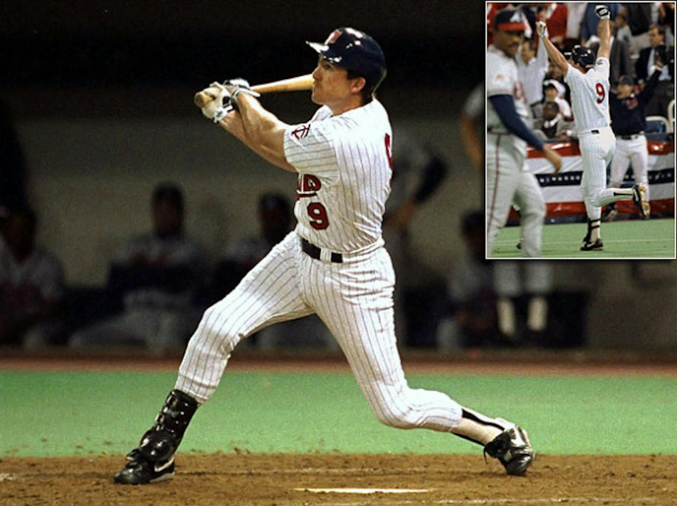 Gene Larkin's series-winning hit. (Photo courtesy of SI.com)