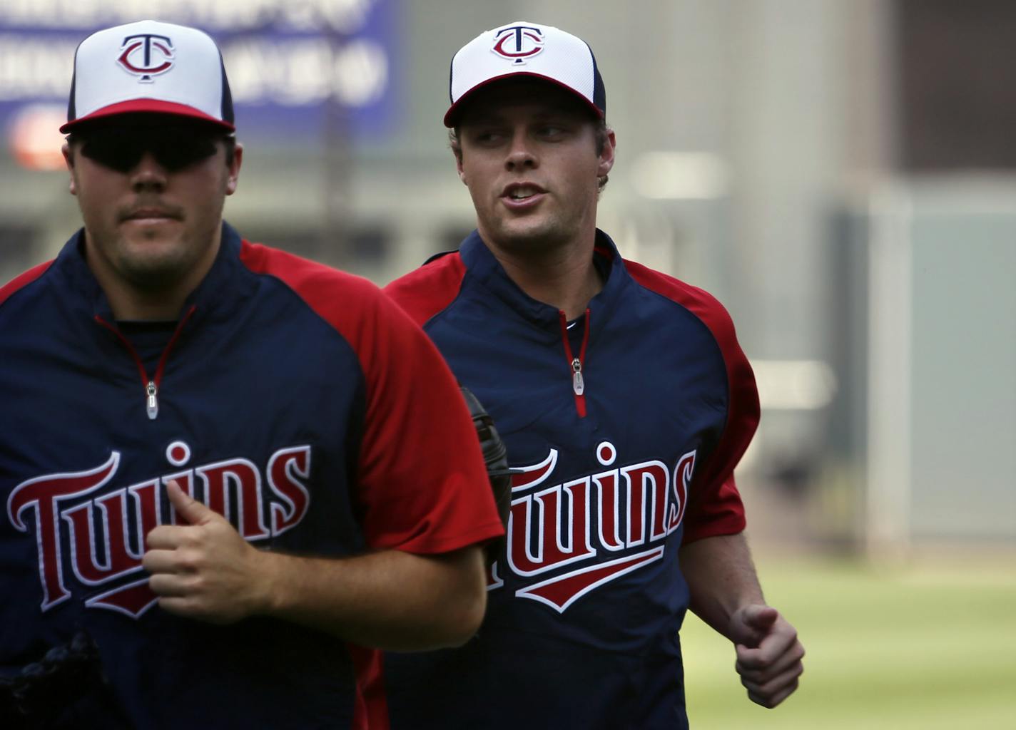 Twins new canadien import pitcher Andrew Albers. (right) ] BRIAN PETERSON &#x201a;&#xc4;&#xa2; brianp@startribune.com Minneapolis, MN - 08/15//2013