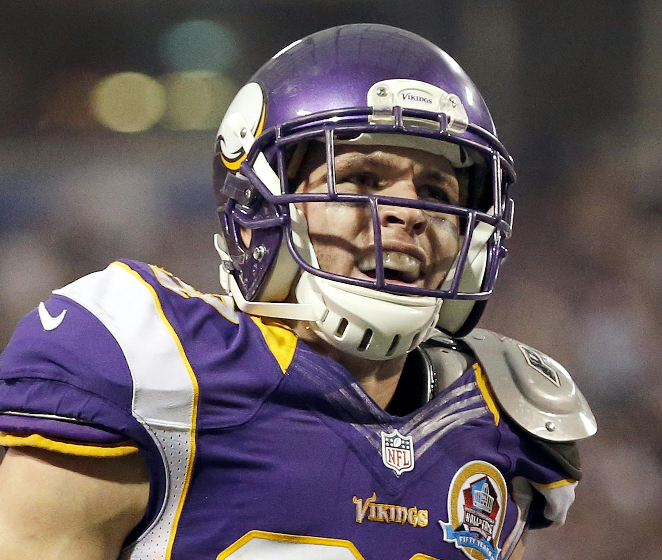Minnesota Vikings Harrison Smith (22). ] CARLOS GONZALEZ cgonzalez@startribune.com - December 9, 2012, Minneapolis, Minn., Mall of America Field The Metrodome, NFL, Minnesota Vikings vs. Chicago Bears ORG XMIT: MIN1212111650510092