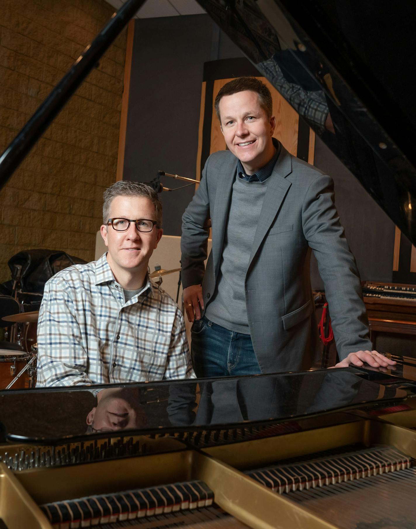 The O'Neill brothers, Tim and Ryan O'Neill at Creation Audio in Minneapolis. ] GLEN STUBBE &#x2022; glen.stubbe@startribune.com Thursday, October 24, 2019 A recent list of the most-played Minnesota artists on Spotify included Prince, Owl City, Atmosphere and... the O'Neill Brothers? Middle-aged, admittedly nerdy brothers Tim and Ryan O'Neill explain how they've racked up huge streaming numbers with piano instrumental versions of other people's hit songs and romantic interludes. The duo is being