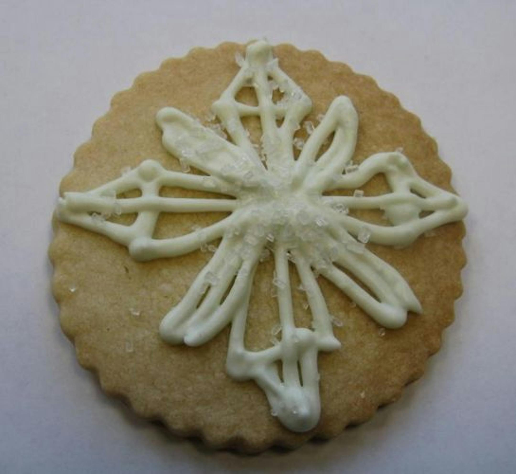 Iced sugar cookie from Cake Eater Bakery