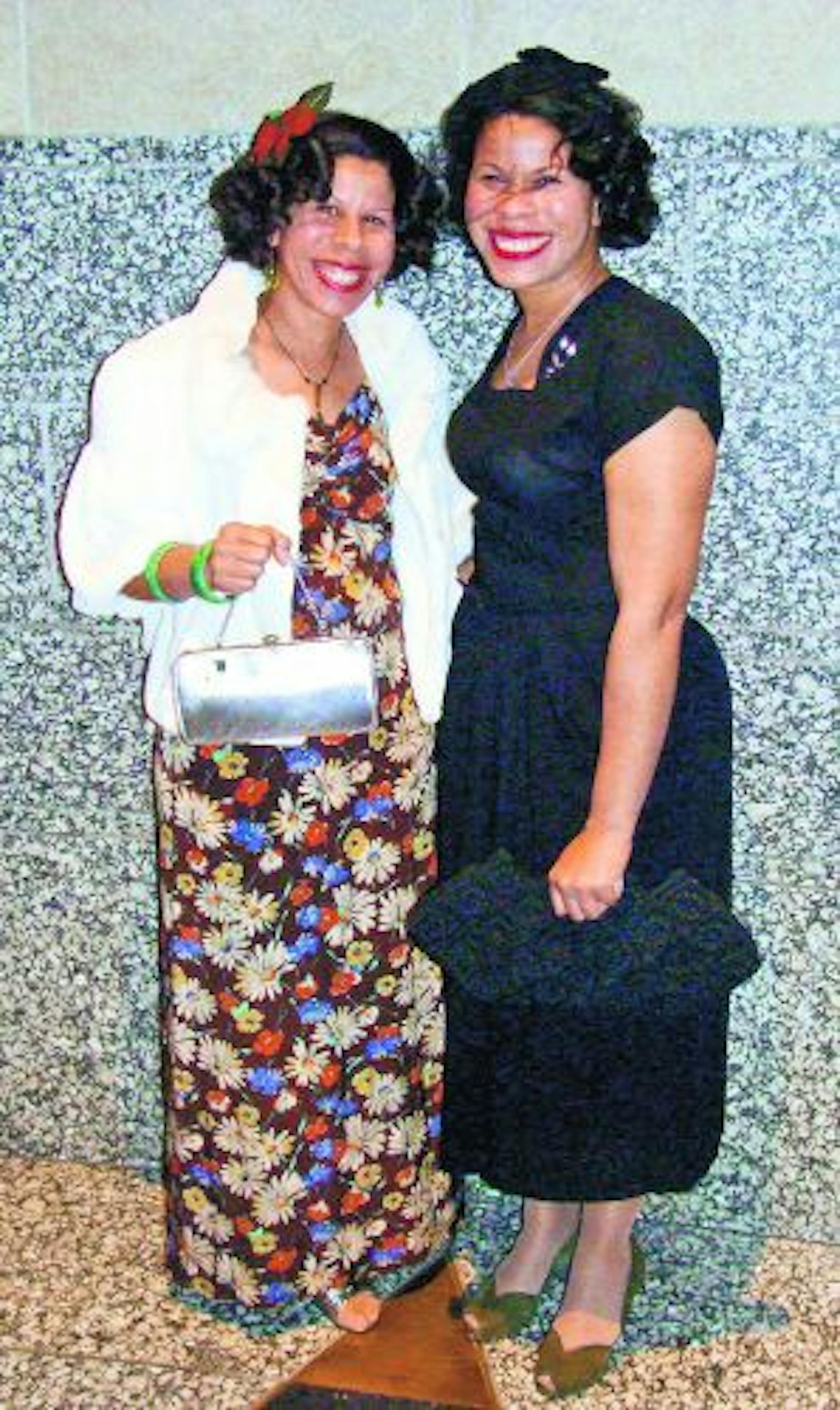 Timmi and Tammi Johnson, from Minneapolis.