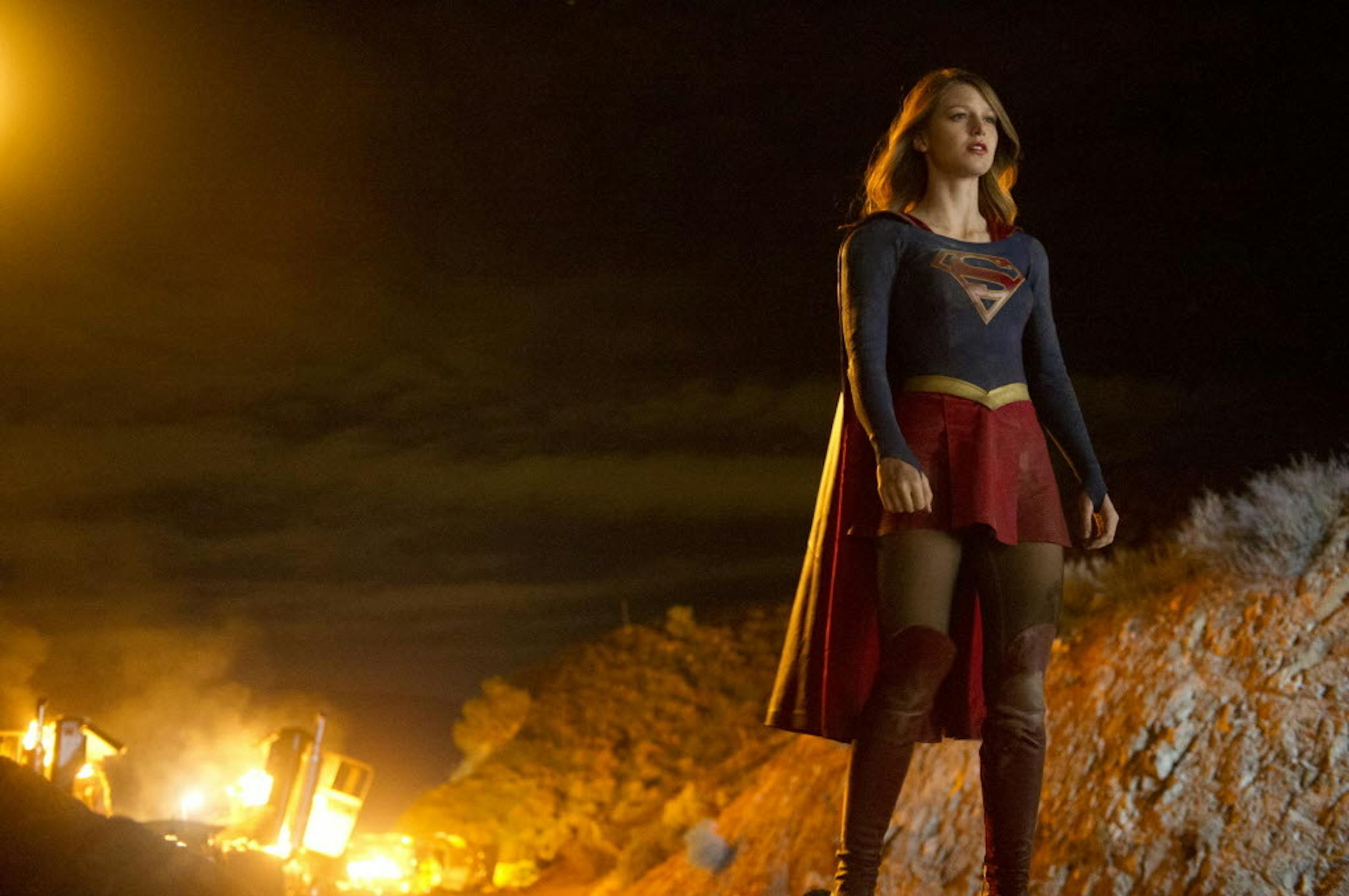 Melissa Benoist stars in "Supergirl."
