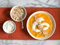 When the weather turns warm, turn to chilled carrot soup. It makes the most of the fresh, sweet carrots. Recipe and photo by Robin Asbell, Special to 