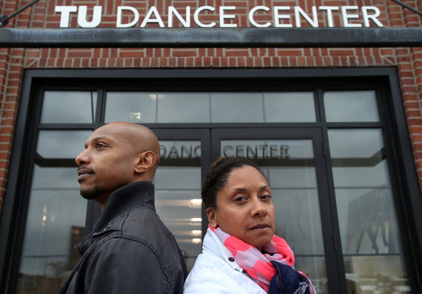 Uri Sands and Toni Pierce Sands of TU Dance in 2014.