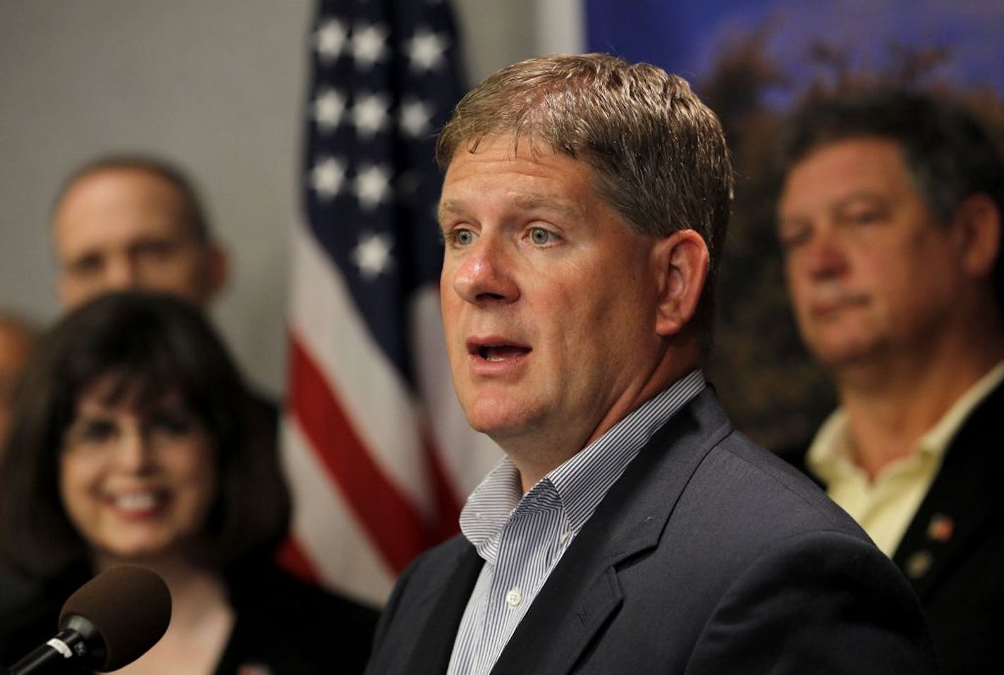 House Speaker Kurt Zellers said at a press confernce on Thursday at the State Capitol that "it's time to engage the voters of Minnesota."