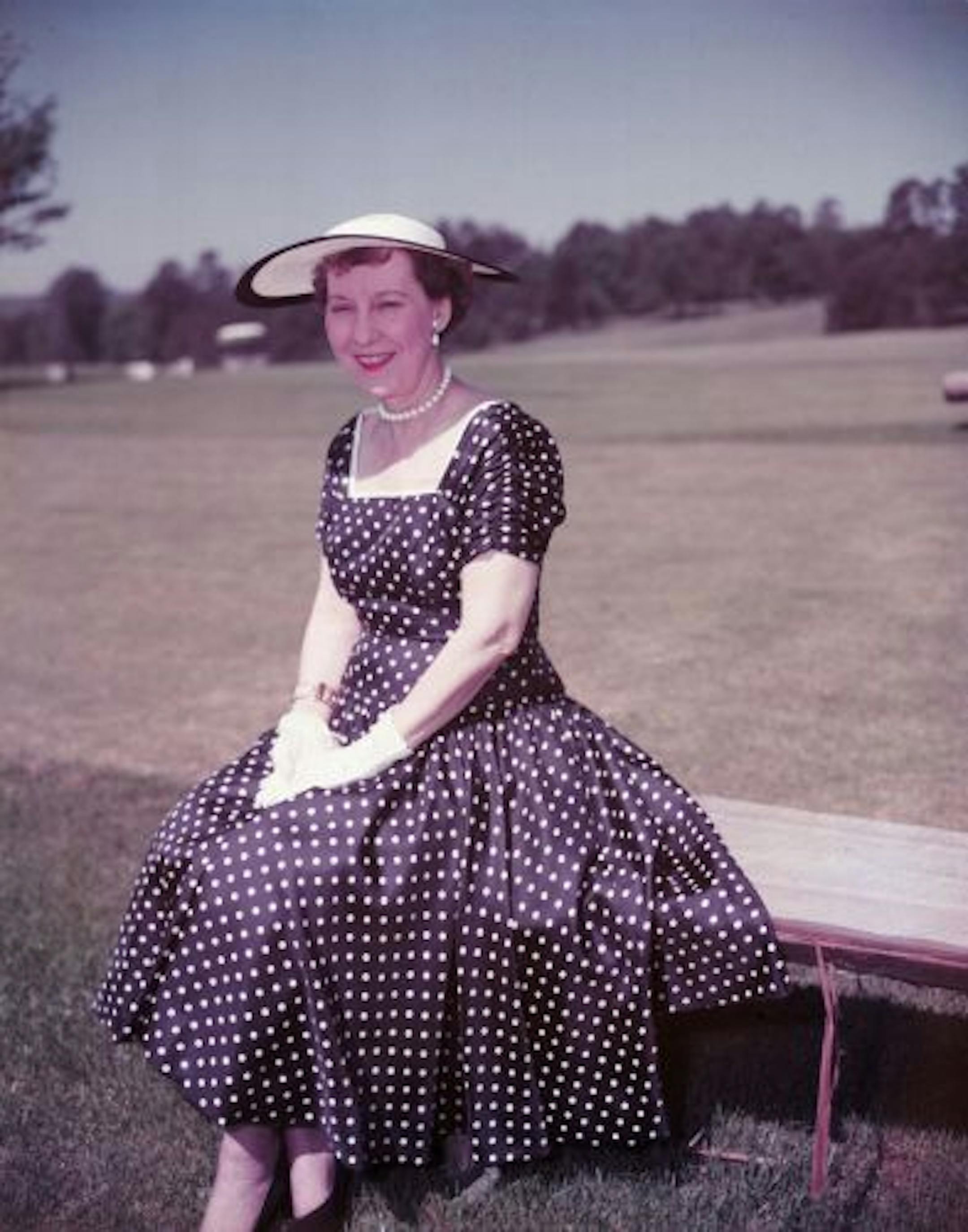 First lady Mamie Eisenhower
