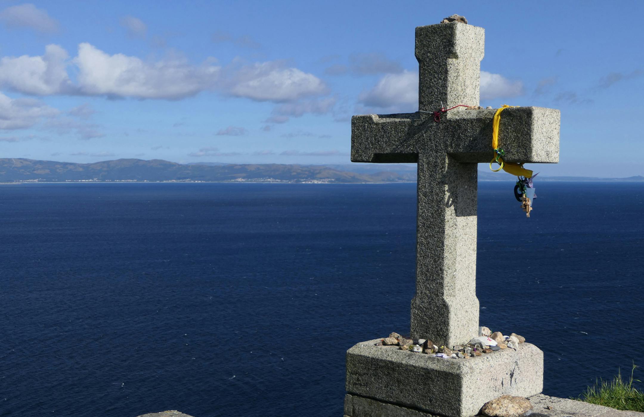 A cross at Finesterre marks the place considered by the Romans to be "the end of the world." (Doug Hansen/San Diego Union-Tribune/TNS)