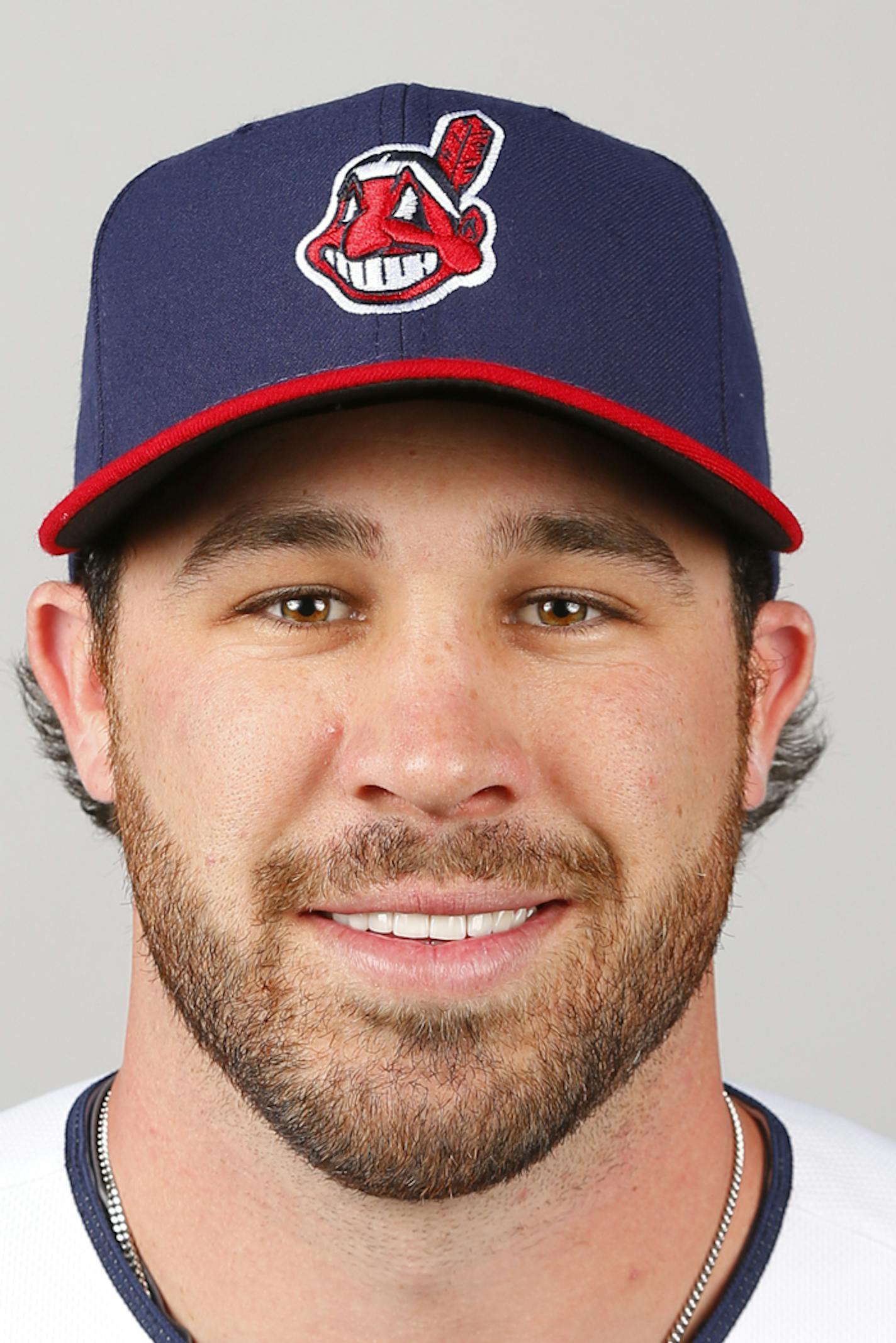 This is a 2014 photo of Jason Kipnis of the Cleveland Indians baseball team. This image reflects the 2014 active roster as of Feb. 24, 2014 when this image was taken in Glendale, Ariz. (AP Photo/Paul Sancya) ORG XMIT: AZPS272