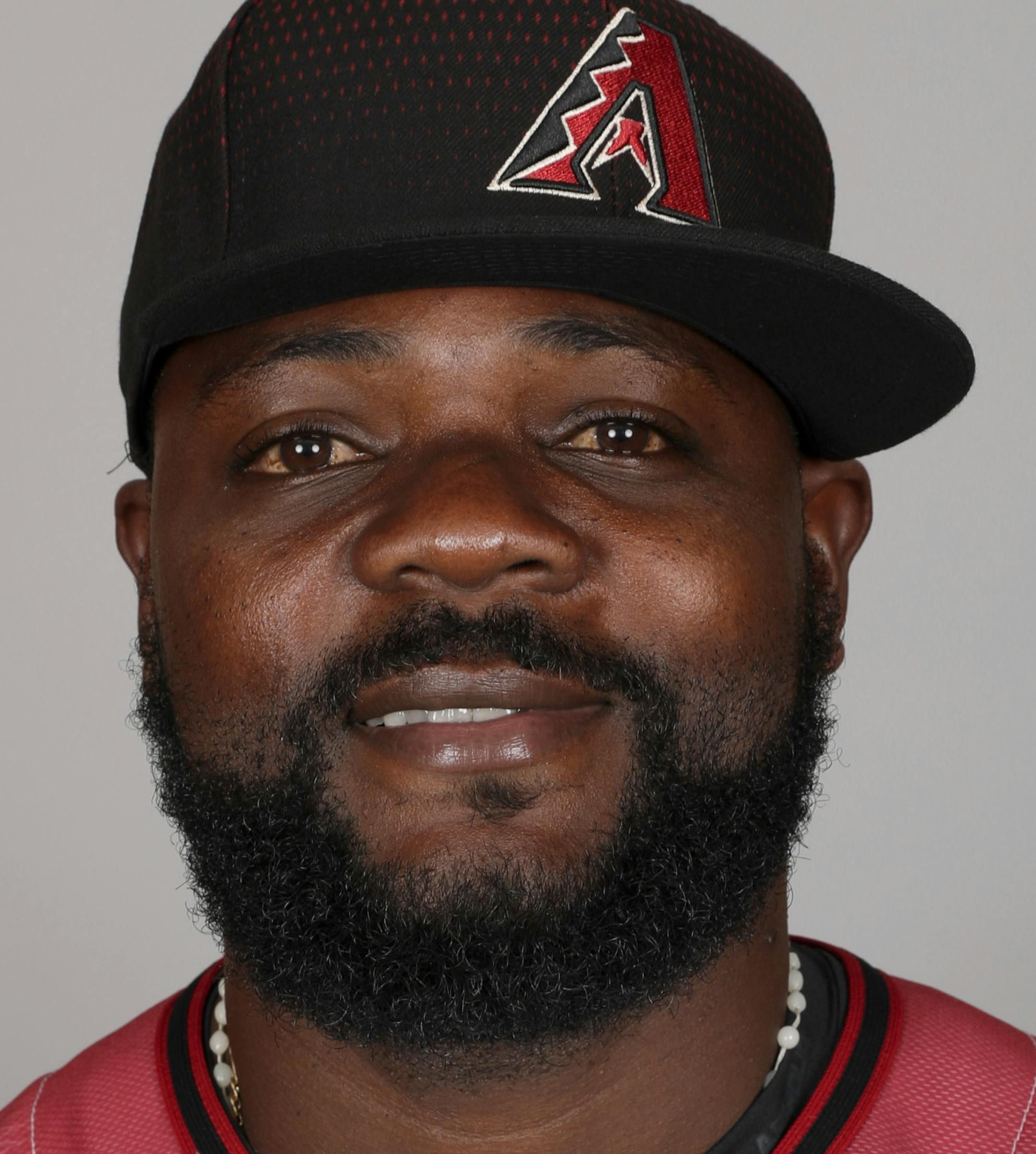 This is a 2017 photo of Fernando Rodney of the Arizona Diamondbacks baseball team. This image reflects the Arizona Diamondbacks' active roster as of Tuesday, Feb. 21, 2017, when this image was taken in Scottsdale, Ariz. (AP Photo/Matt York) ORG XMIT: AZMY