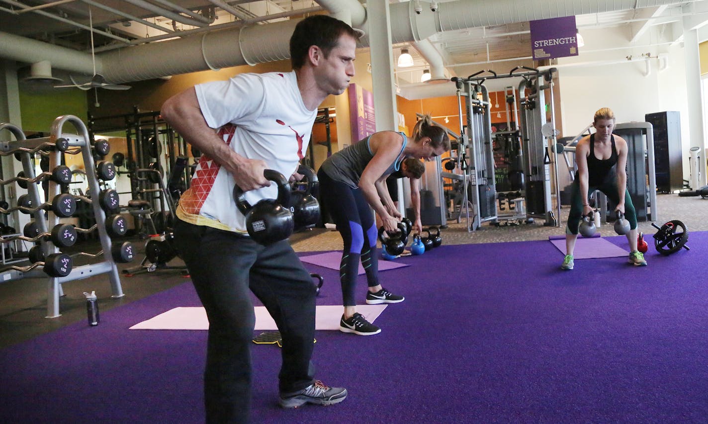 Self Esteem is the new brand for Anytime Fitness and it's employees consider it a top work place and the dining area and an employee fitness center were seen Tuesday, June 6, 2017, at the Self Esteem headquarters in Woodbury, MN.] DAVID JOLES &#xef; david.joles@startribune.com Self Esteem is the new brand for Anytime Fitness and it's employees consider it a top work place