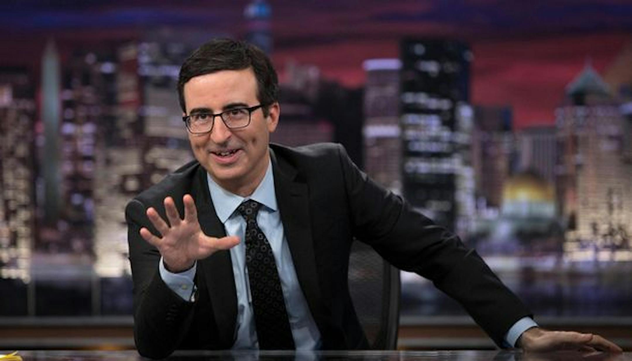 John Oliver hosts "Last Week Tonight" on HBO.