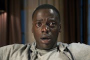 This image released by Universal Pictures shows Daniel Kaluuya in a scene from, "Get Out." The film was nominated for an Oscar for best picture on Tue
