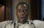 This image released by Universal Pictures shows Daniel Kaluuya in a scene from, "Get Out." The film was nominated for an Oscar for best picture on Tue