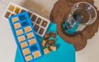 Freeze cold-brew coffee in an ice cube tray and use for iced coffee drinks.