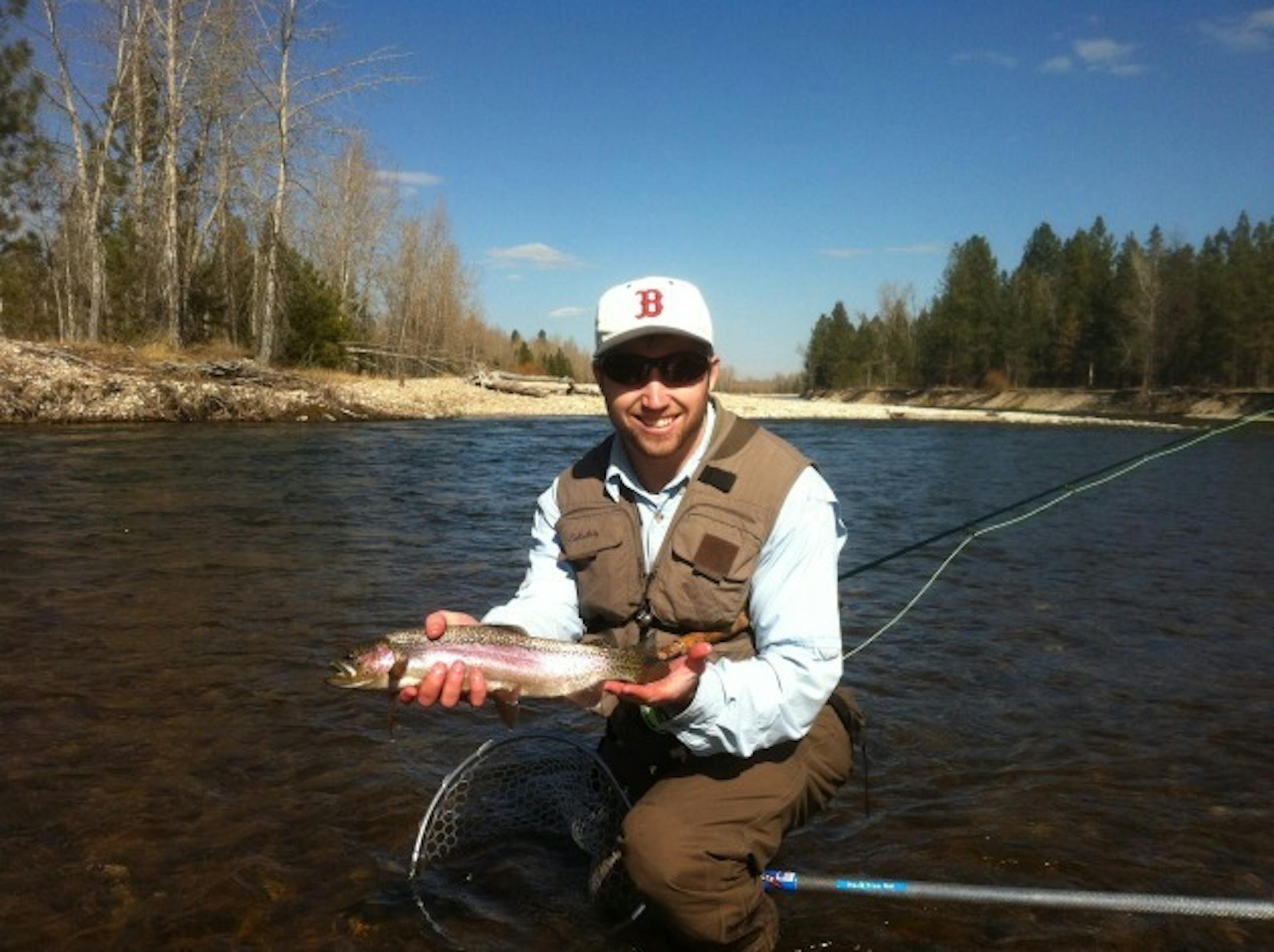 My friend Ben with a nice 'bow