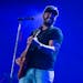 Luke Bryan performs at the Xcel Energy Center in St. Paul, Minn., on Saturday, Oct. 14, 2023.