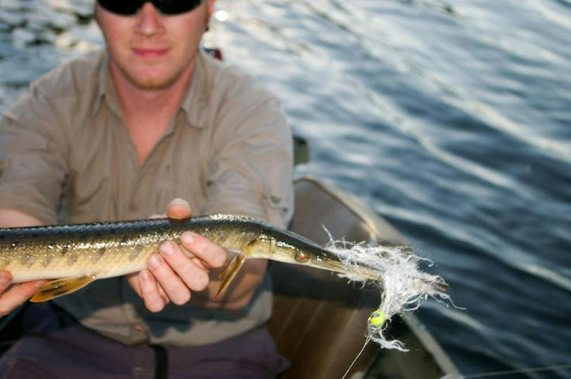 You don't need a hook in your lure to catch fish.