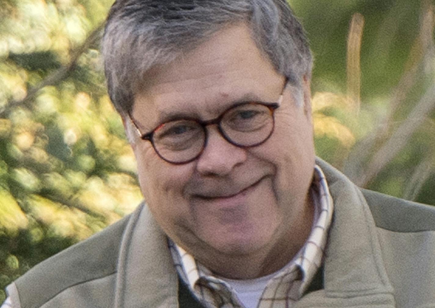 Attorney General William Barr leaves his home in McLean, Va., on Sunday morning, March 24, 2019. Barr is preparing a summary of the findings of the special counsel investigating Russian election interference. The release of Barr's summary of the report's main conclusions is expected sometime Sunday. (AP Photo/Sait Serkan Gurbuz)