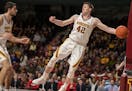 Gophers forward Michael Hurt had five points and a career-high seven assists in 20 minutes against Nebraska on Sunday, but his biggest assist came aft