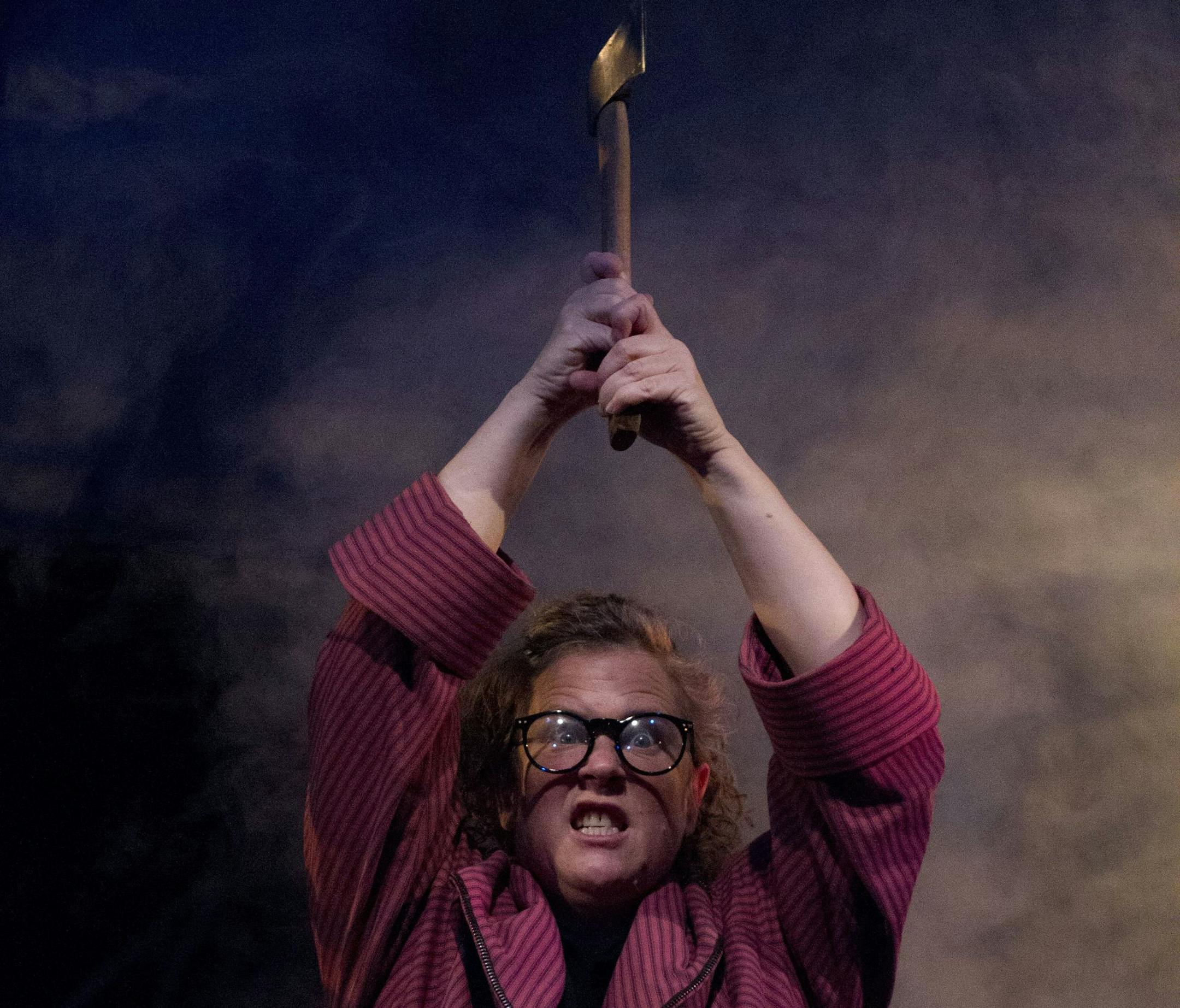 Maren Ward in "Hatchet Lady."