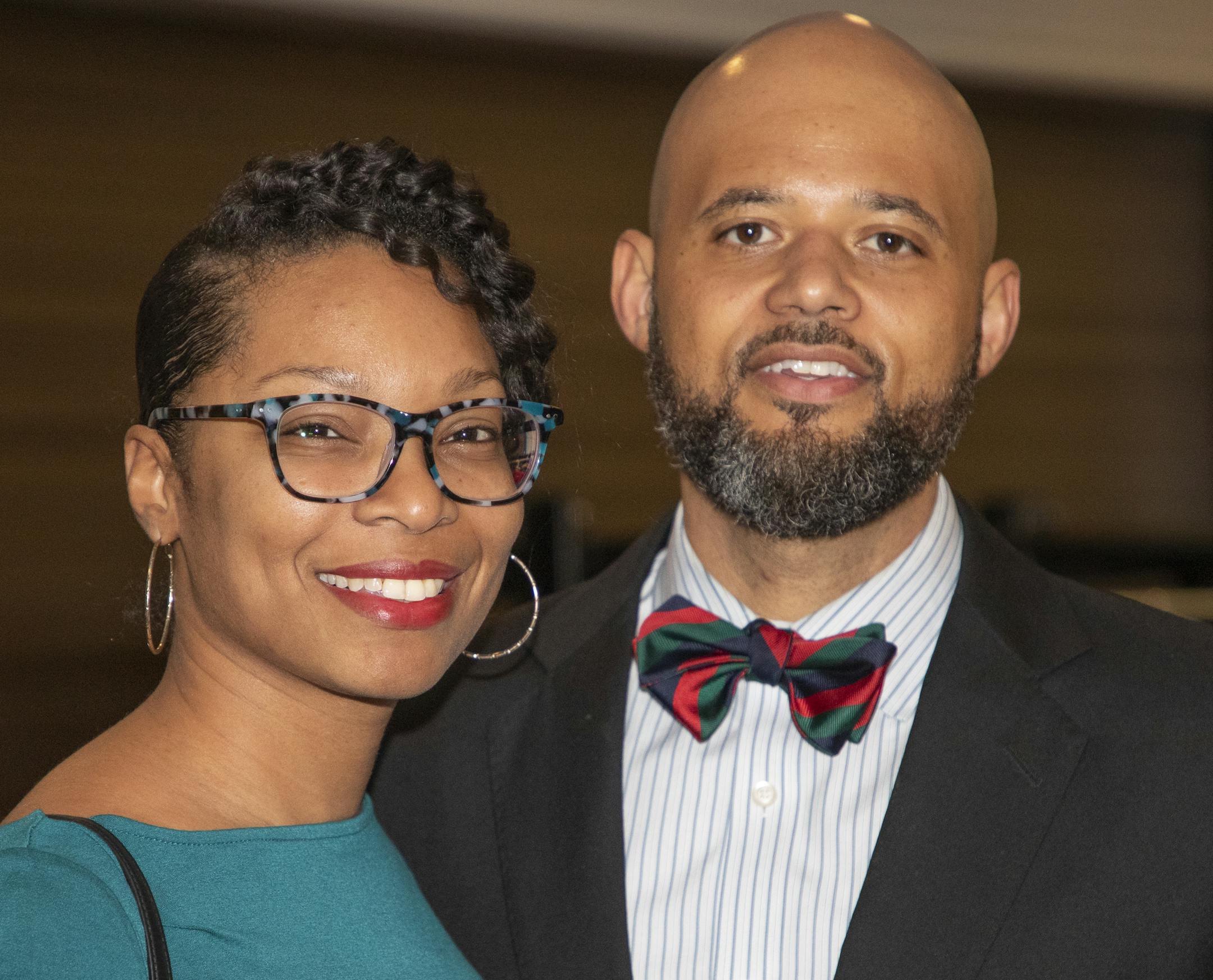 Janet Lawrence, Clyde Pickett at the Nellie Stone Johnson Scholarship Dinner. [ Special to Star Tribune, photo by Matt Blewett, Matte B Photography, matt@mattebphoto.com, Nellie Stone Johnson Scholarship Program, March 21, 2019, Minnesota, SAXO 1008218761 FACE033119