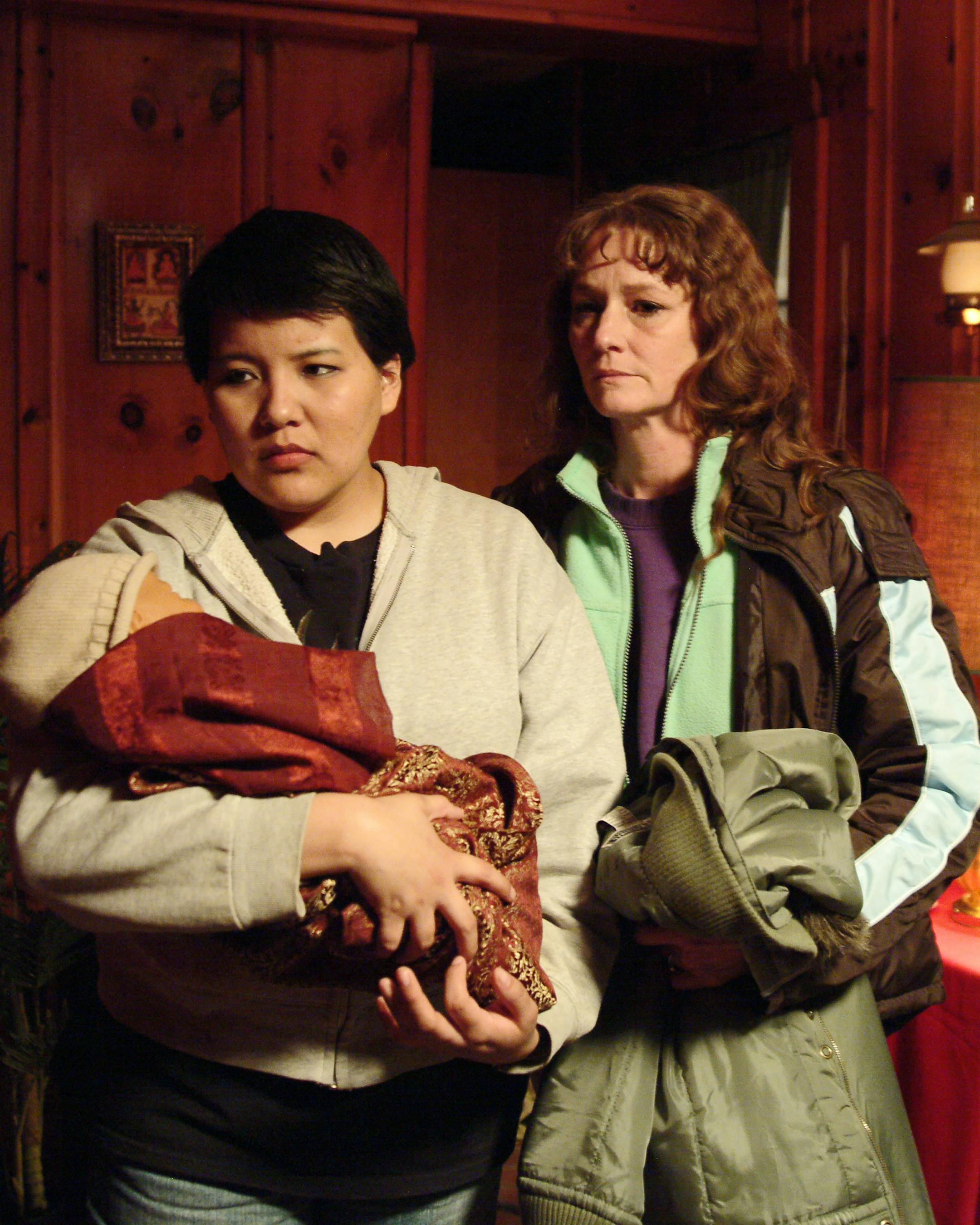 Misty Upham, left, and Melissa Leo star in "Frozen River."