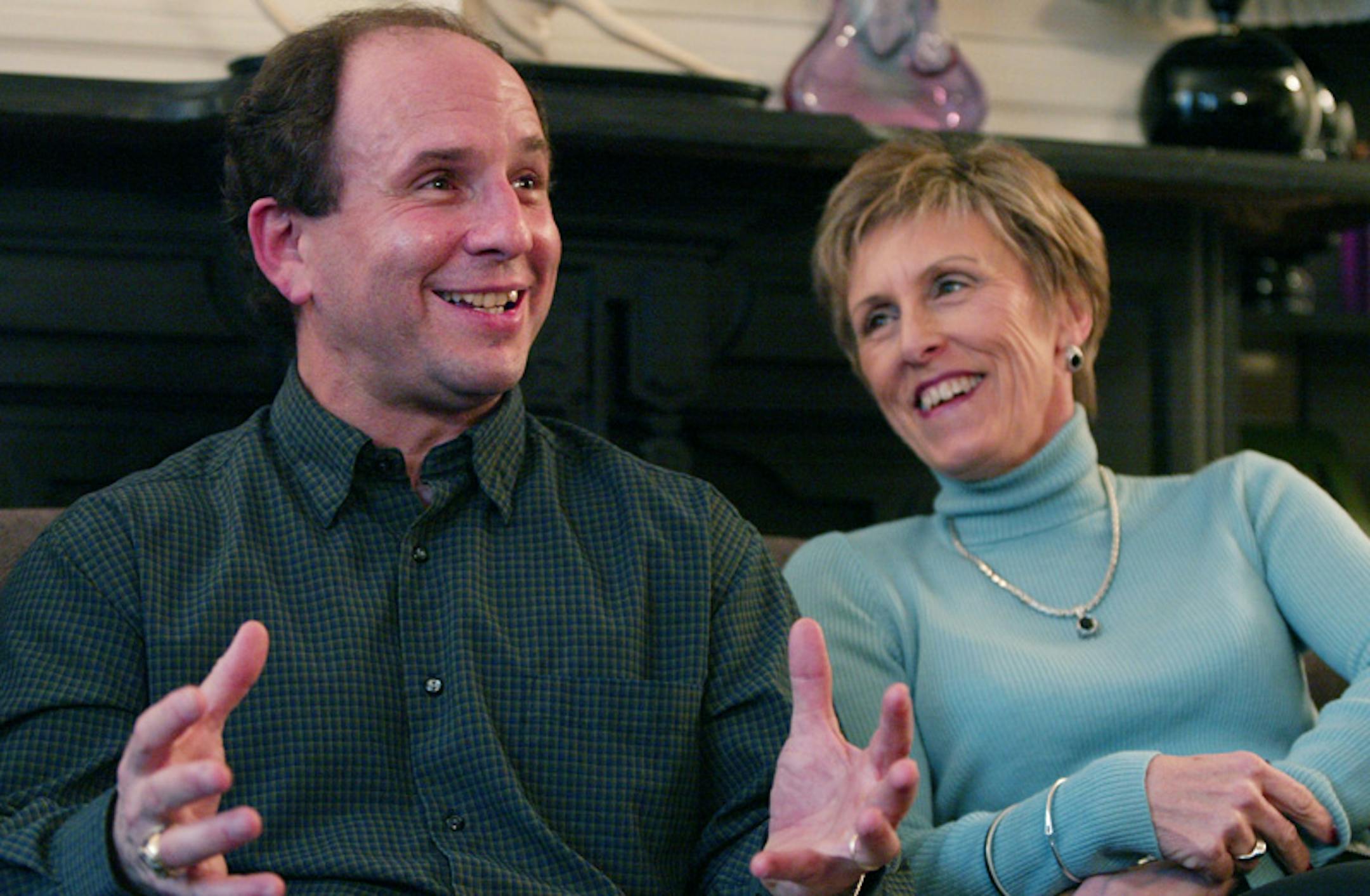 Paul and Sheila Wellstone.