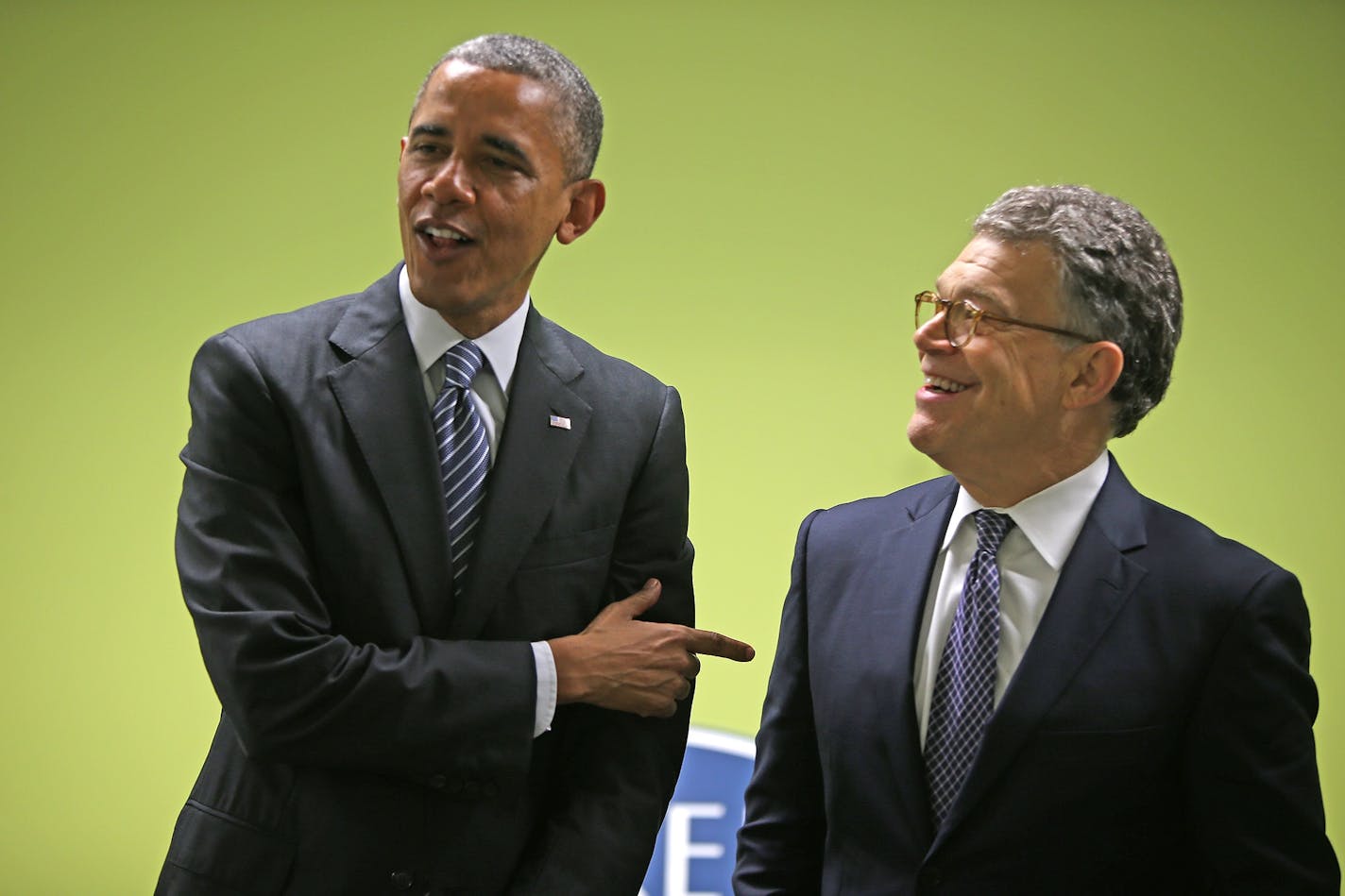 President Barack Obama visited a Project CARE class with Secretery Thomas Perez and Senator Al Franken, Friday, June 27, 2014 in Minneapolis, MN. The class provides young mothers training in customer service and sales occupations followed by paid internships. The program is part of HIRED, a community based organization in North Minneapolis that helps people train for and find jobs.