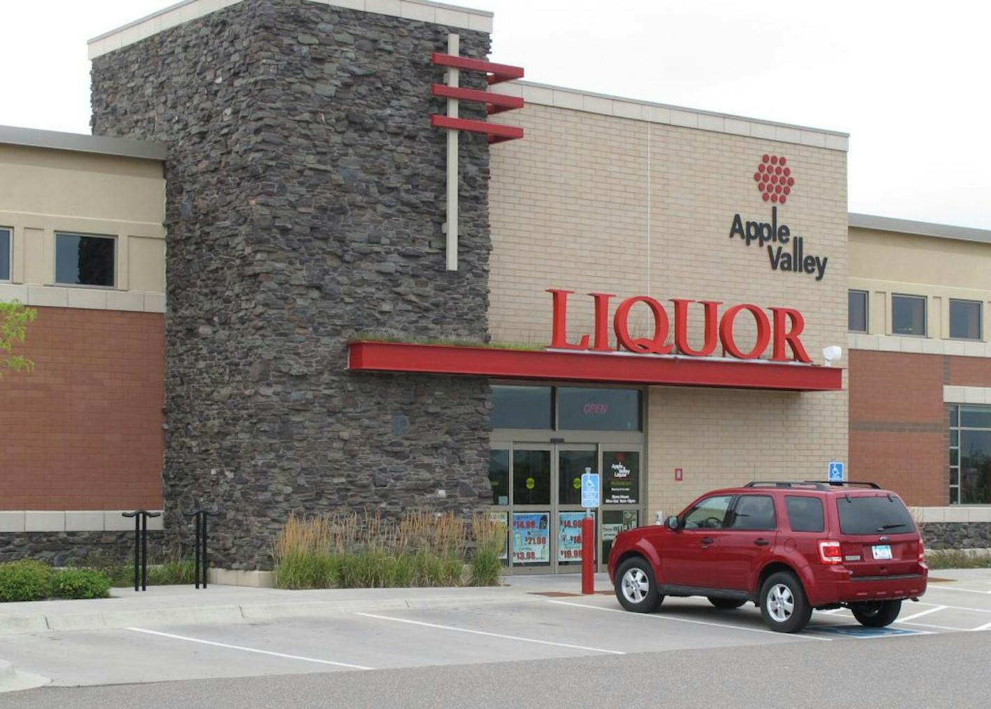 Apple Valley's newest municipal liquor store has a geothermal system that cuts electricity bills in half compared to the city's two other stores. The store opened in 2008 at Pilot Knob Road and 157th St. W. in the Cobblestone Lake shopping center. Photo: Jim Adams - Star Tribune