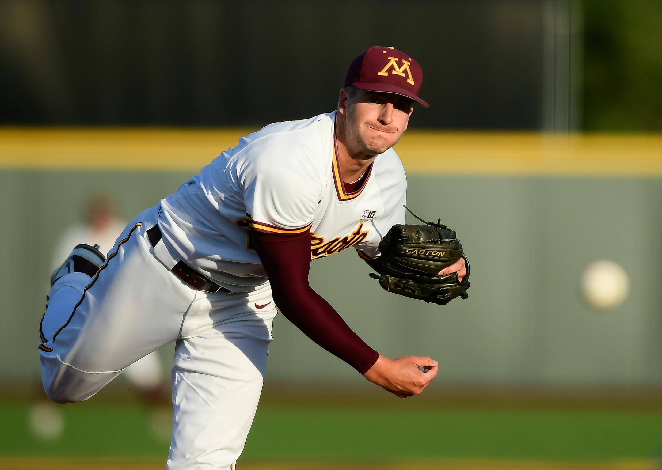 Minnesota pitcher Reggie Meyer works against Canisius in the second inning Friday.