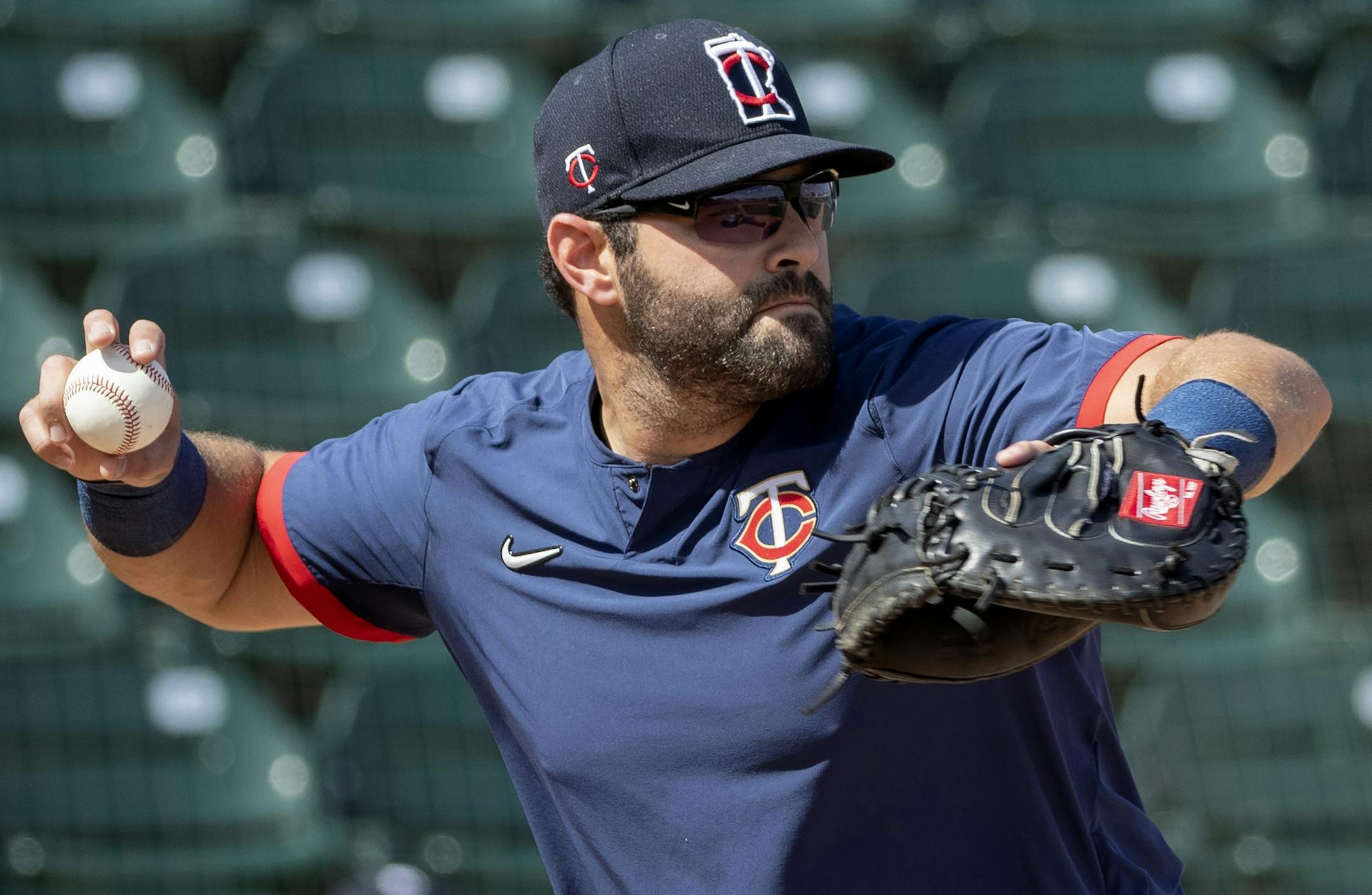Minnesota Twins catcher Alex Avila.