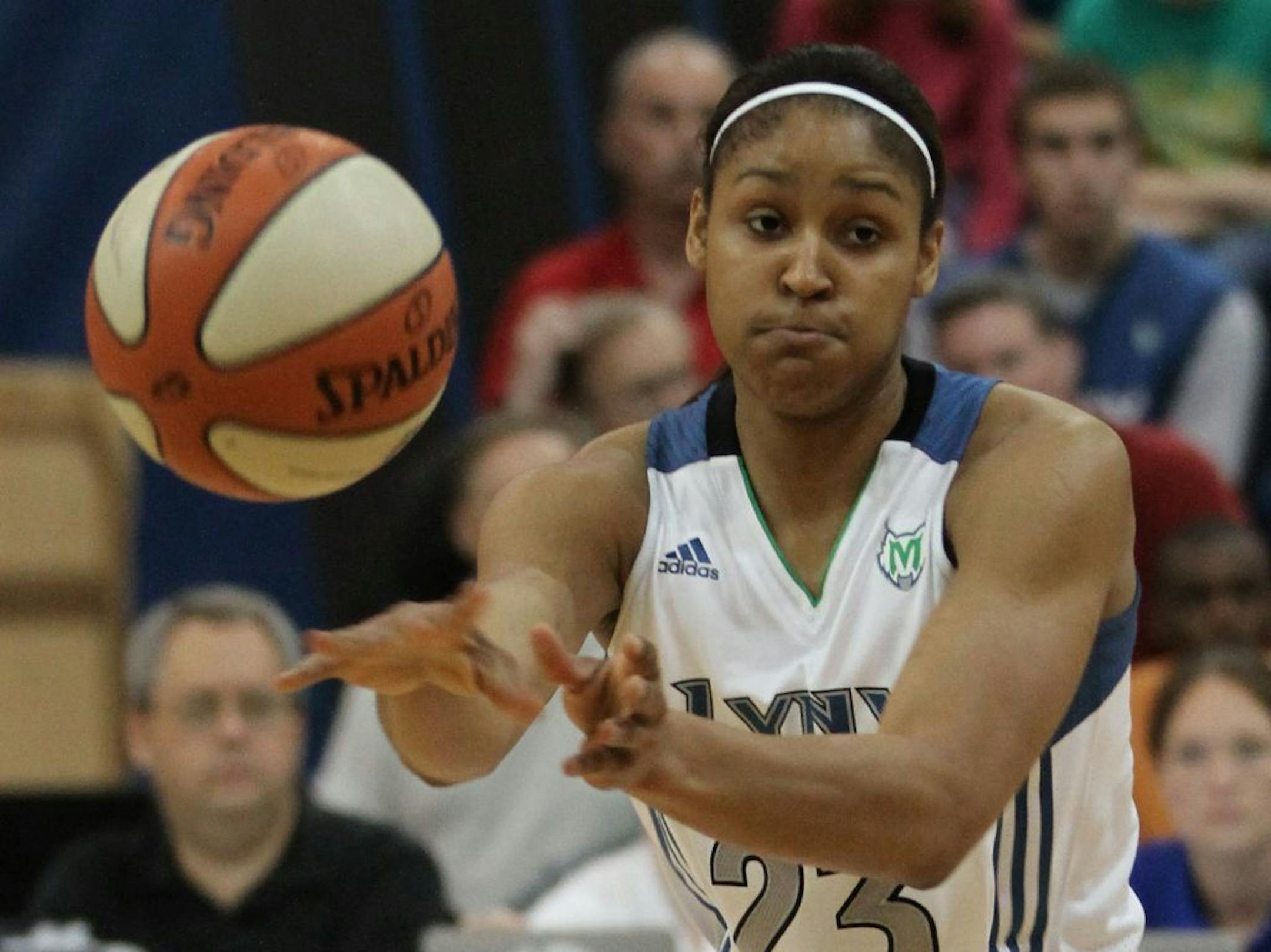 Lynx rookie Maya Moore