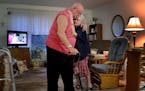 Mathias and Estelle Schaust, both in their 80s, lived with the worry that they'd be kicked out of their senior housing because of their complaints. Th