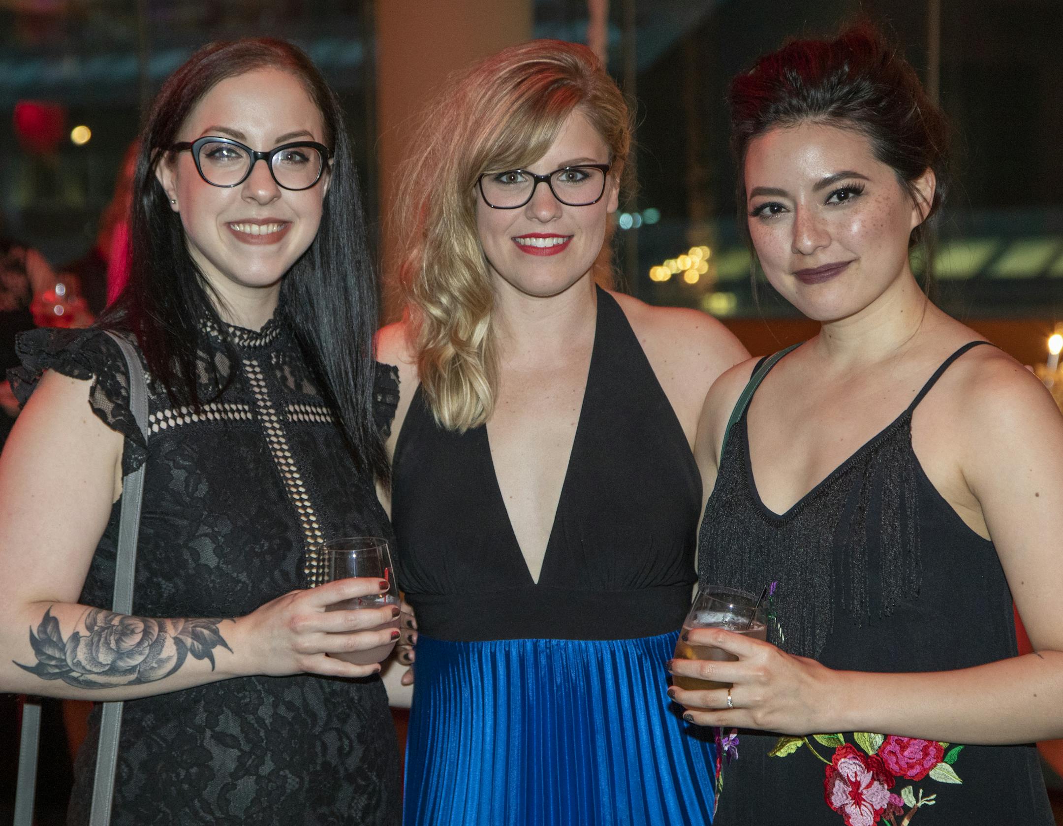 Amy Schleichert, Emma Smith and Raquel Mendez.