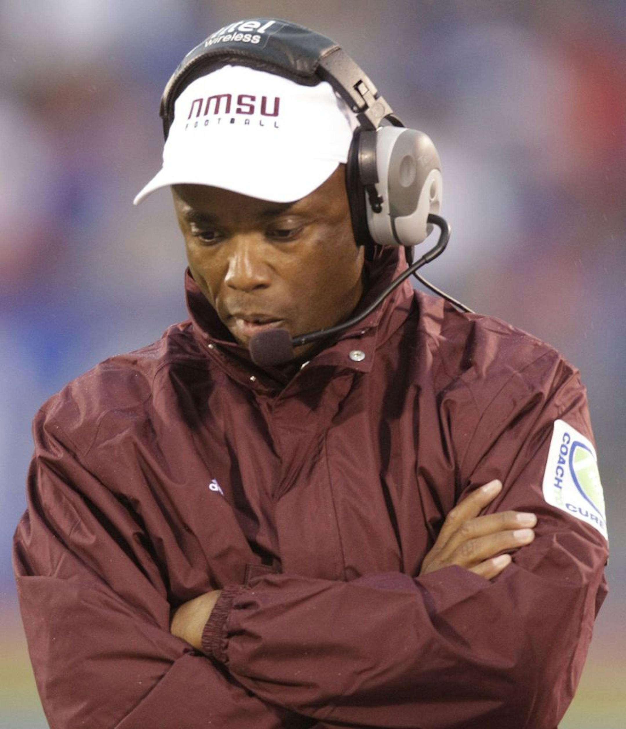 Former Gopher DeWayne Walker has a 5-21 record since taking the New Mexico State coaching job in 2008.